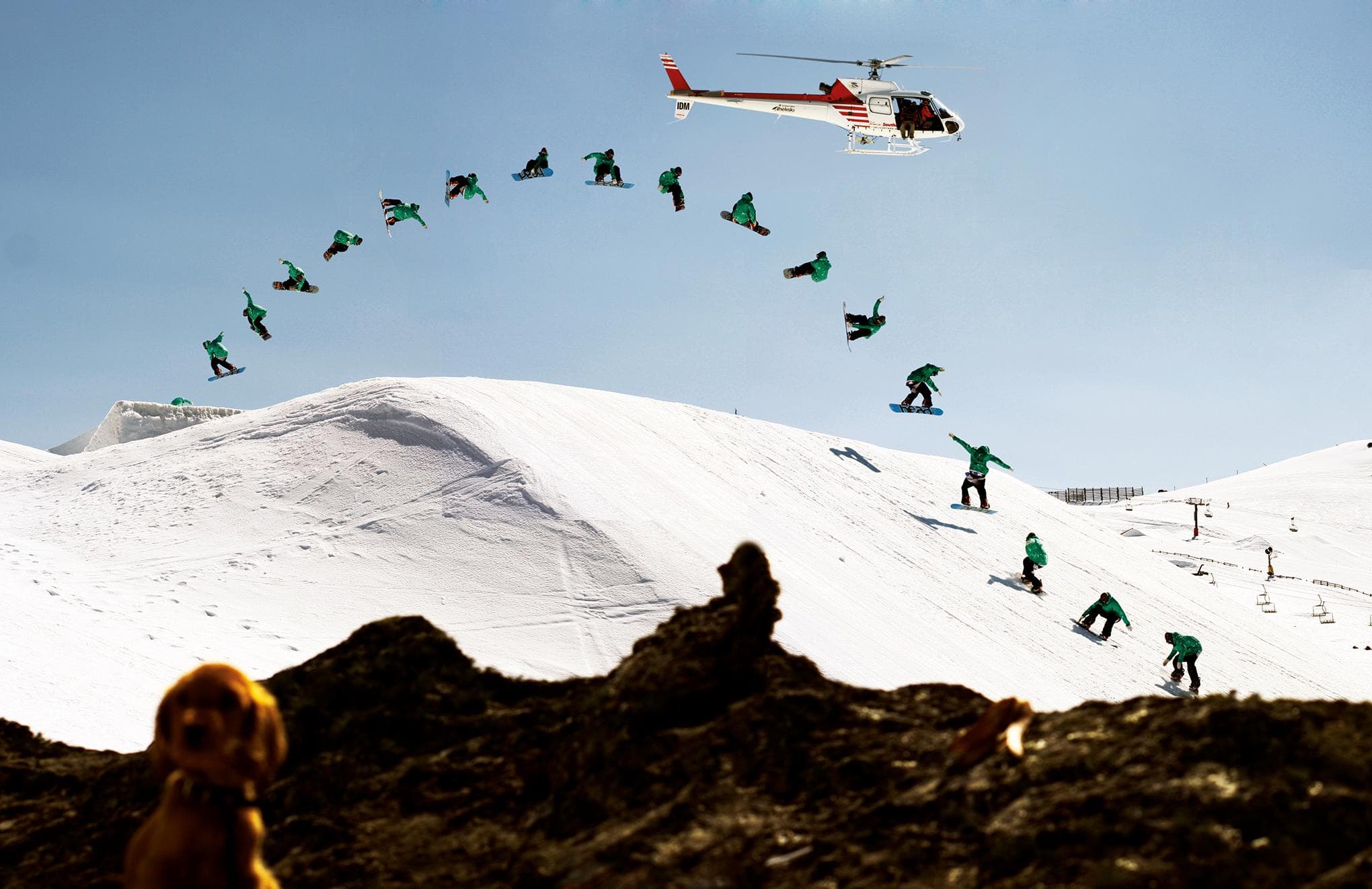 Snowboarding, frame 21